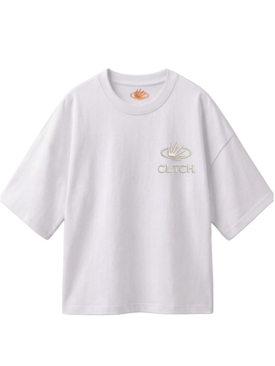 CLTCH Jordan Quote Box Fit T-Shirt — White