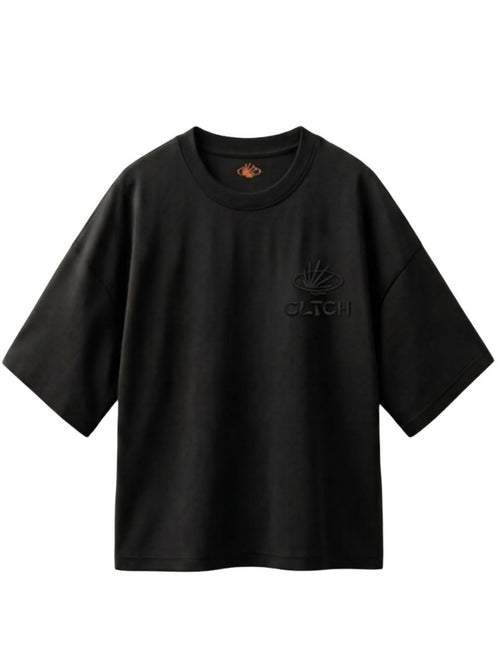 CLTCH Kobe Quote Box Fit T-Shirt Black front